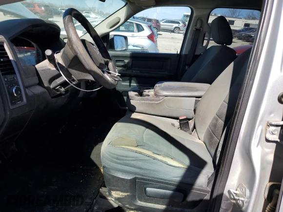 2017 Ram 1500 Express with VIN 1C6RR7FT8HS692829, listed as a Copart auction lot 46934285 with 74,709 mi miles and Salvage Title. Bid and sale history available at carsss.com. Image 7.