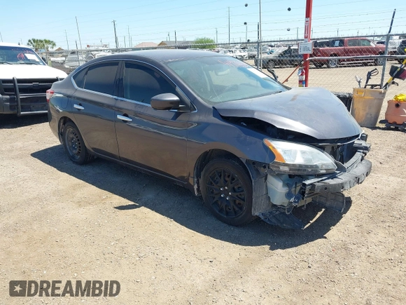 2014 Nissan Sentra SV with VIN 3N1AB7AP2EL692407, listed as a IAAI auction lot 41976680 with 140,788 mi miles and . Bid and sale history available at DreamBid. Image 1.