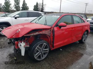 2020 Audi A3 Sedan Premium with VIN WAUAUGFF3LA099177, listed as a Copart auction lot 39413984 with 63,669 mi miles. Bid and sale history available at carsss.com. Image 1.