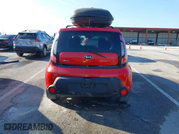 2015 Kia Soul + with VIN KNDJP3A57F7765296, listed as a IAAI auction lot 41108547 with 72,771 mi miles. Bid and sale history available at carsss.com. Image 16.
