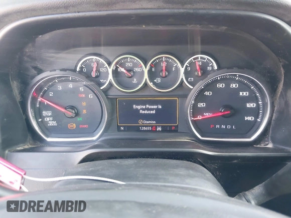 2020 Chevrolet Silverado 1500 LT with VIN 1GCUYDED4LZ240844, listed as a IAAI auction lot 41864044 with 128,665 mi miles and . Bid and sale history available at DreamBid. Image 7.