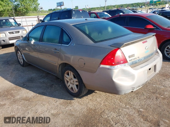 2006 Chevrolet Impala LT 3.9L with VIN 2G1WC581X69290296, listed as a IAAI auction lot 42166278 with 105,489 mi miles and . Bid and sale history available at DreamBid. Image 3.