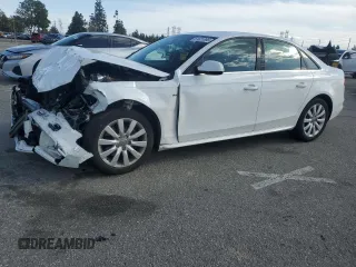 2015 Audi A4 Premium with VIN WAUAFAFLXFA074889, listed as a Copart auction lot 51621885 with 94,708 mi miles and Salvage Title. Bid and sale history available at carsss.com. Image 1.