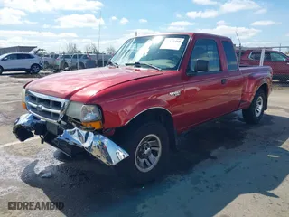 1999 Ford Ranger XL with VIN 1FTYR14V4XPA19852, listed as a IAAI auction lot 41837498 with 159,521 mi miles. Bid and sale history available at carsss.com. Image 20.