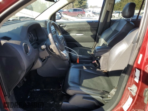 2015 Jeep Compass Latitude with VIN 1C4NJDEBXFD357935, listed as a Copart auction lot 42285025 with 119,392 mi miles and Non Repairable. Bid and sale history available at carsss.com. Image 7.