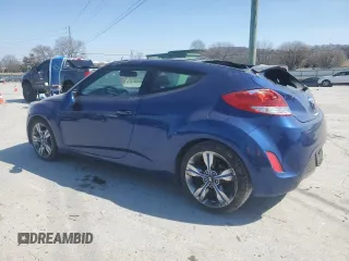 2017 Hyundai Veloster Value Edition with VIN KMHTC6AD3HU324388, listed as a Copart auction lot 48228705 with 82,668 mi miles and Salvage Title. Bid and sale history available at carsss.com. Image 2.