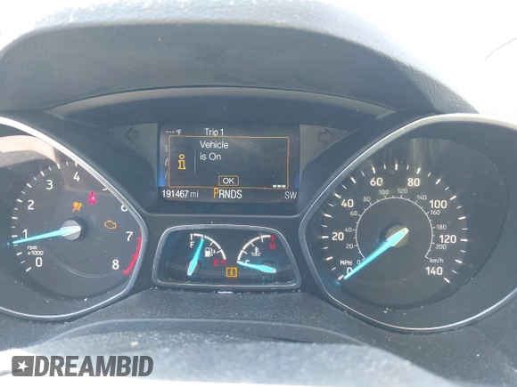 2018 Ford Escape S with VIN 1FMCU0F77JUA16675, listed as a IAAI auction lot 41866472 with 191,467 mi miles. Bid and sale history available at carsss.com. Image 7.