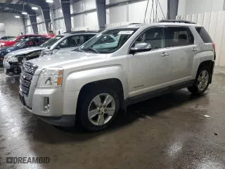 2015 GMC Terrain SLT with VIN 2GKFLYEK7F6389069, listed as a Copart auction lot 76721544 with 117,630 mi miles and Salvage Title. Bid and sale history available at carsss.com. Image 1.