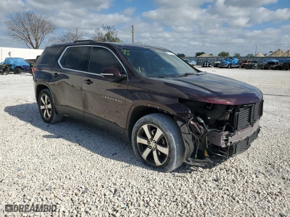 2018 Chevrolet Traverse LT Leather with VIN 1GNERHKW3JJ115593, listed as a Copart auction lot 51070144 with 113,975 mi miles and Salvage Title. Bid and sale history available at carsss.com. Image 4.