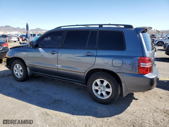 2003 Toyota Highlander with VIN JTEGF21A230098948, listed as a Copart auction lot 46154285 with 163,652 mi miles and Salvage Title. Bid and sale history available at carsss.com. Image 2.