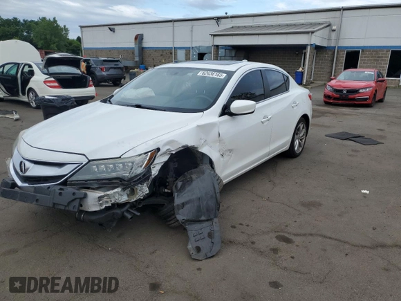2016 Acura ILX Premium with VIN 19UDE2F77GA025762, listed as a Copart auction lot 62636165 with 65,835 mi miles and Salvage title. Bid and sale history available at DreamBid. Image 1.