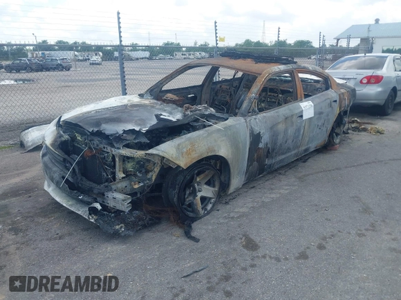 2019 Dodge Charger Police with VIN 2C3CDXAG9KH544571, listed as a IAAI auction lot 41971350 with Not provided miles and . Bid and sale history available at DreamBid. Image 2.