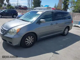 2009 Honda Odyssey EX-L with VIN 5FNRL38769B017160, listed as a IAAI auction lot 41991727 with 207,057 mi miles. Bid and sale history available at carsss.com. Image 2.