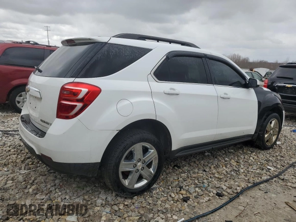 2016 Chevrolet Equinox LT with VIN 2GNFLFEK3G6244894, listed as a Copart auction lot 52291645 with 0 mi miles and Clean Title. Bid and sale history available at carsss.com. Image 3.