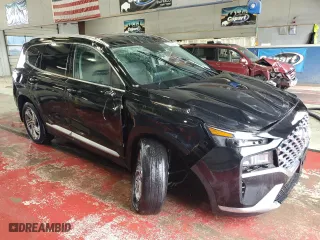 2022 Hyundai Santa Fe SEL with VIN 5NMS2DAJ0NH445783, listed as a Copart auction lot 59055454 with 34,536 mi miles and Salvage Title. Bid and sale history available at carsss.com. Image 4.