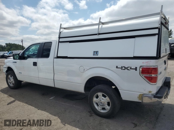 2014 Ford F-150 XL with VIN 1FTFX1ET0EKD17173, listed as a Copart auction lot 59056345 with 185,804 mi miles and Salvage title. Bid and sale history available at DreamBid. Image 2.