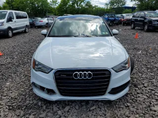 2015 Audi A3 2.0T Prestige with VIN WAUKFGFFXF1006643, listed as a Copart auction lot 58485264 with 81,084 mi miles and Salvage Title. Bid and sale history available at carsss.com. Image 5.