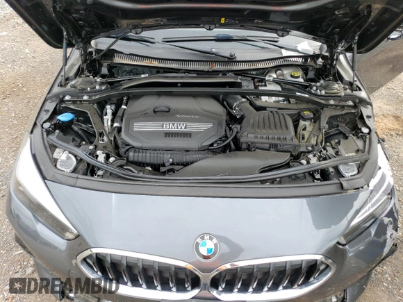 2021 BMW 2 Series 228i xDrive with VIN WBA73AK0XM7H41052, listed as a Copart auction lot 65650163 with 10,243 mi miles. Bid and sale history available at carsss.com. Image 12.