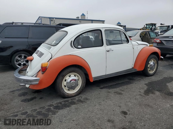 1974 Volkswagen Beetle with VIN 1342201436, listed as a Copart auction lot 78699494 with 56,448 mi miles and Clean Title. Bid and sale history available at DreamBid. Image 3.