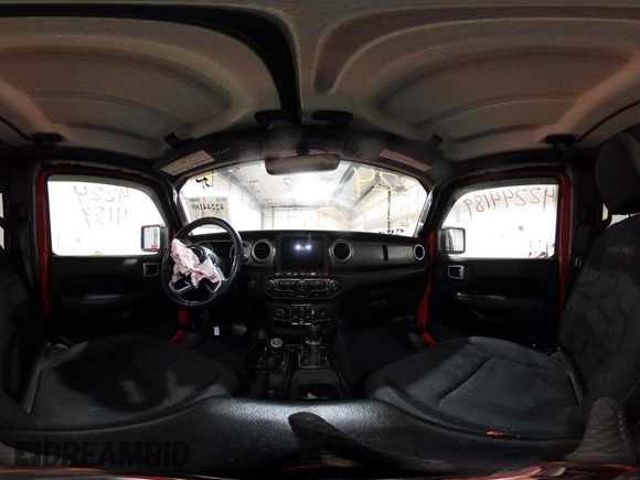 2020 Jeep Gladiator Overland with VIN 1C6HJTFG1LL129994, listed as a IAAI auction lot 42244189 with 46,414 mi miles and . Bid and sale history available at DreamBid. Image 23.