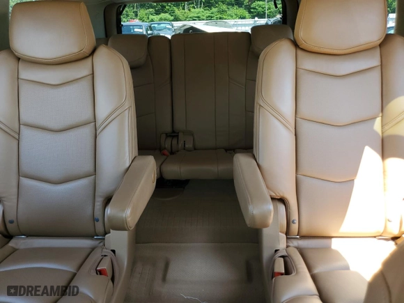 2016 Cadillac Escalade Platinum with VIN 1GYS4DKJ4GR322036, listed as a Copart auction lot 62537494 with 105,138 mi miles and Salvage Title. Bid and sale history available at carsss.com. Image 10.