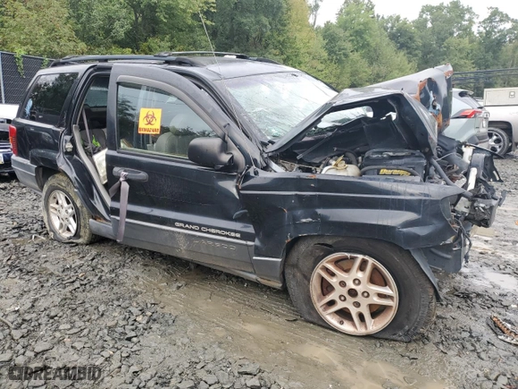 2003 Jeep Grand Cherokee Laredo with VIN 1J4GW48S63C511364, listed as a Copart auction lot 85642774 with 0 mi miles and Non Repairable. Bid and sale history available at carsss.com. Image 4.