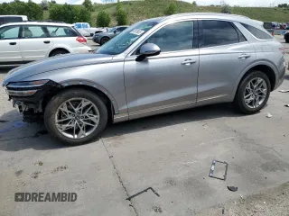 2022 Genesis GV70 2.5T z VIN KMUMADTB7NU059160, wystawiony jako Copart lot #60915655 z przebiegiem 15 464 mil mil oraz Szkoda całkowita • Salvage title. Historia ofert i sprzedaży dostępna na DreamBid. Obrazek 1.