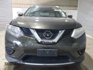 2016 Nissan Rogue SV with VIN KNMAT2MV5GP644107, listed as a Copart auction lot 51036385 with 35,066 mi miles and Salvage Title. Bid and sale history available at DreamBid. Image 5.