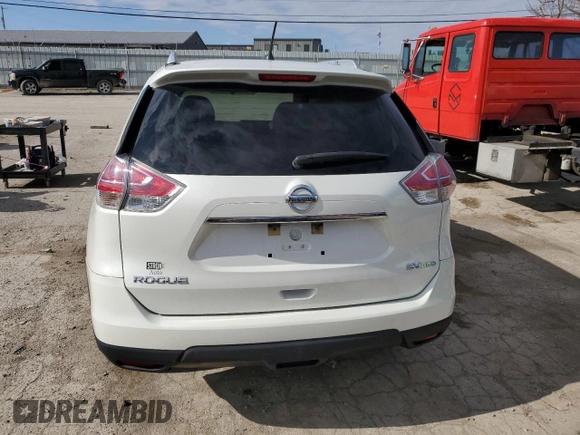 2016 Nissan Rogue SV z VIN KNMAT2MV8GP699618, wystawiony jako Copart lot #44120835 z przebiegiem 154 103 mil mil oraz Szkoda całkowita • Salvage title. Historia ofert i sprzedaży dostępna na DreamBid. Obrazek 6.