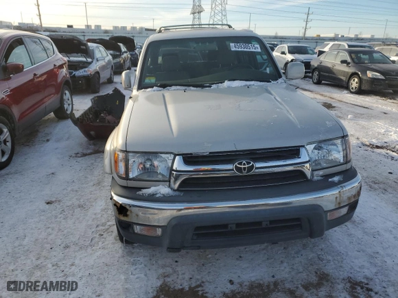 2000 Toyota 4Runner SR5 with VIN JT3HN86R8Y0315184, listed as a Copart auction lot 45930515 with 137,115 mi miles and Clean Title. Bid and sale history available at carsss.com. Image 5.