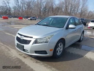 2014 Chevrolet Cruze 1LT with VIN 1G1PC5SBXE7471162, listed as a IAAI auction lot 41645201 with 168,226 mi miles. Bid and sale history available at carsss.com. Image 2.