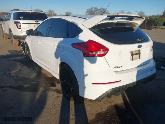 2017 Ford Focus RS with VIN WF0DP3TH8H4120064, listed as a IAAI auction lot 41295085 with NaN miles. Bid and sale history available at carsss.com. Image 3.