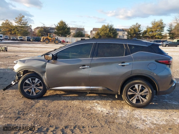 2020 Nissan Murano SV with VIN 5N1AZ2BS5LN122988, listed as a IAAI auction lot 41252637 with 1 mi miles. Bid and sale history available at carsss.com. Image 13.