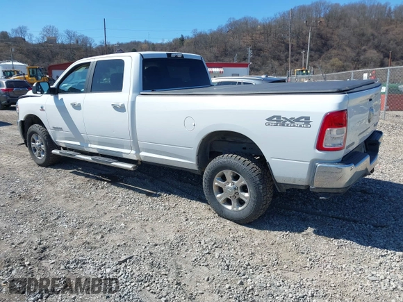 2019 Ram 2500 Big Horn with VIN 3C6UR5JL1KG601176, listed as a IAAI auction lot 41857730 with 88,123 mi miles. Bid and sale history available at carsss.com. Image 3.