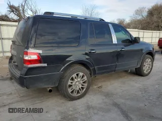 2011 Ford Expedition Limited with VIN 1FMJU1K53BEF29418, listed as a Copart auction lot 47273855 with 147,753 mi miles and Salvage Title. Bid and sale history available at carsss.com. Image 3.