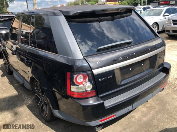 2012 Land Rover Range Rover Sport HSE with VIN SALSF2D41CA726733, listed as a Copart auction lot 73524364 with 258,935 mi miles and Clean Title. Bid and sale history available at carsss.com. Image 3.