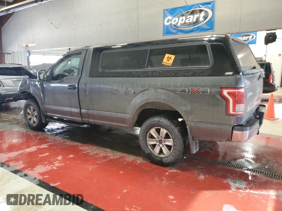 2016 Ford F-150 XL with VIN 1FTMF1EF6GKE40886, listed as a Copart auction lot 42482015 with 67,781 mi miles and Salvage title. Bid and sale history available at DreamBid. Image 2.