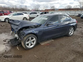 2013 BMW 3 Series 328i xDrive with VIN WBA3B5G58DNS00720, listed as a Copart auction lot 46904615 with 0 mi miles and Salvage Title. Bid and sale history available at carsss.com. Image 1.
