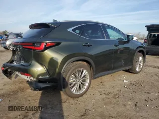 2023 Lexus NX with VIN 2T2GKCEZ7PC015088, listed as a Copart auction lot 84995774 with 14,790 mi miles and Salvage Title. Bid and sale history available at carsss.com. Image 3.