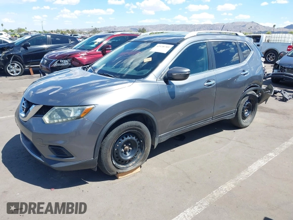 2015 Nissan Rogue SV with VIN 5N1AT2ML0FC862309, listed as a IAAI auction lot 42138785 with 271,537 mi miles and . Bid and sale history available at carsss.com. Image 17.