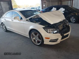 2013 Mercedes-Benz CLS-Class CLS 550 with VIN WDDLJ7DB2DA087792, listed as a IAAI auction lot 41134535 with 79,419 mi miles. Bid and sale history available at carsss.com. Image 1.