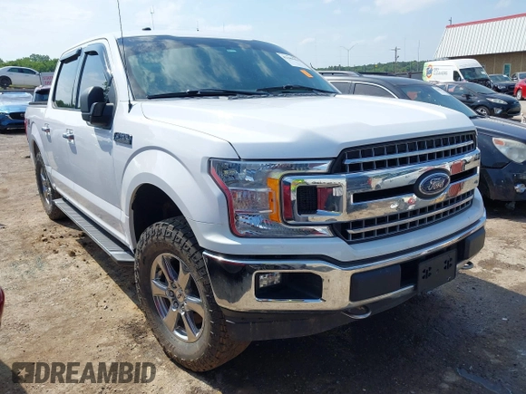 2018 Ford F-150 XL with VIN 1FTEW1EP9JKE58173, listed as a IAAI auction lot 42389998 with 129,512 mi miles and . Bid and sale history available at DreamBid. Image 1.