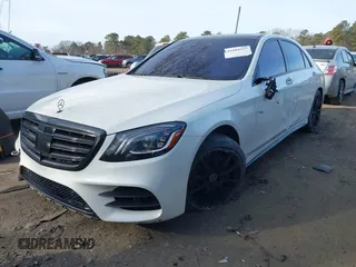 2018 Mercedes-Benz S 560 with VIN WDDUG8DB1JA418379, listed as a IAAI auction lot 41604377 with 71,993 mi miles and . Bid and sale history available at carsss.com. Image 17.