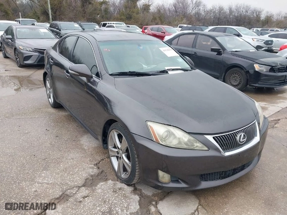 2010 Lexus IS 250 with VIN JTHBF5C25A5120963, listed as a IAAI auction lot 41535633 with 189,887 mi miles. Bid and sale history available at carsss.com. Image 1.