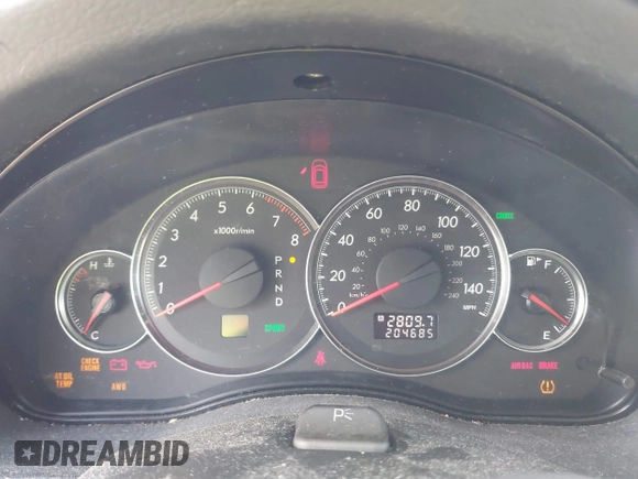2008 Subaru Outback i with VIN 4S4BP61C287307510, listed as a IAAI auction lot 42410096 with 204,685 mi miles and . Bid and sale history available at DreamBid. Image 7.
