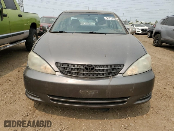 2004 Toyota Camry LE with VIN 4T1BE32K04U896630, listed as a Copart auction lot 58720355 with 177,820 mi miles and Salvage title. Bid and sale history available at DreamBid. Image 5.