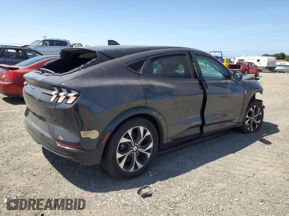 2022 Ford Mustang Mach-E Premium with VIN 3FMTK3R7XNMA30762, listed as a Copart auction lot 55403755 with Not provided miles and Salvage title. Bid and sale history available at DreamBid. Image 3.