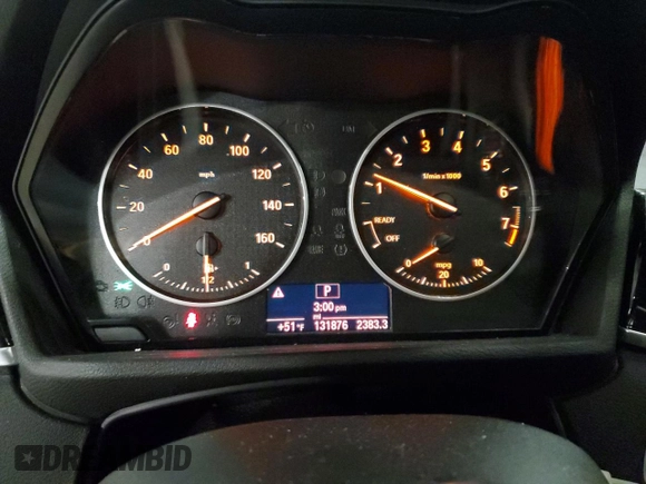 2018 BMW X1 xDrive28i with VIN WBXHT3C30J5K29917, listed as a Copart auction lot 56165845 with 131,876 mi miles and Salvage title. Bid and sale history available at DreamBid. Image 9.