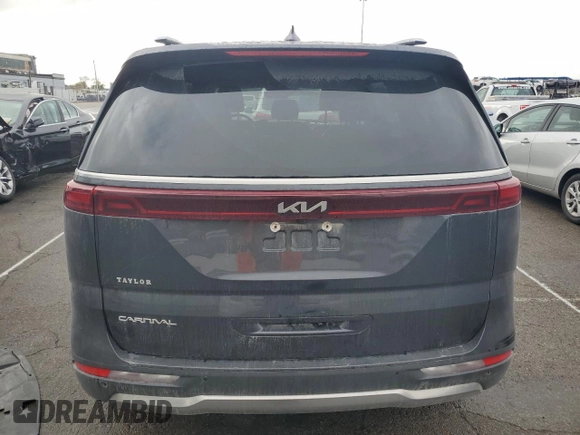 2023 Kia Carnival SX with VIN KNDNE5H30P6199254, listed as a Copart auction lot 78576974 with 36,167 mi miles and Salvage Title. Bid and sale history available at carsss.com. Image 6.