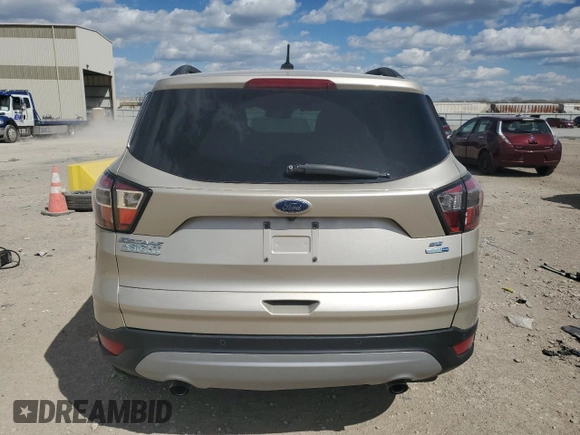 2017 Ford Escape SE with VIN 1FMCU9G92HUC78781, listed as a Copart auction lot 52633705 with 152,137 mi miles and Salvage Title. Bid and sale history available at carsss.com. Image 6.
